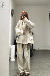 Aviva Jifei Xue staining short kimono jacket SS23-KJS-FS